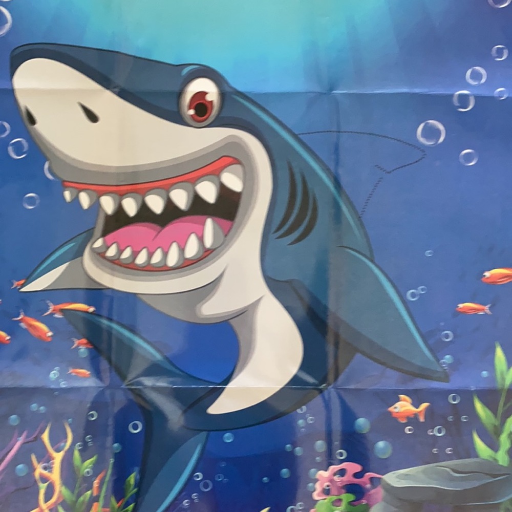 Pin the fin on the shark game - Picture 2 of 5